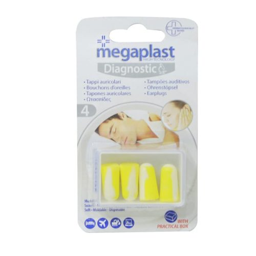 MEGAPLAST DIAGNOSTIC BOUCHONS D'OREILLES 4'S