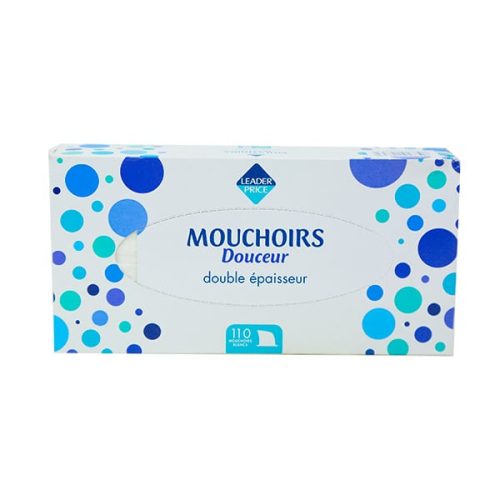 LP MOUCHOIRS BLANCS DOUCEUR 110'S