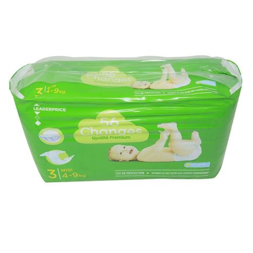 LP DIAPERS MIDI 56 CHANGES 4-9KG NO.3