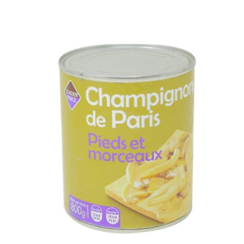 LPG CHAMPIGNONS DE PARIS PIEDS & MORCEAUX 400G