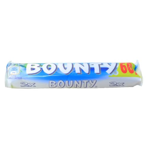 BOUNTY TWIN CHOCOLATE 57G (UK)