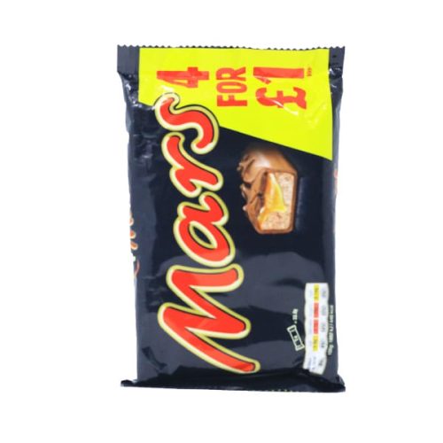 MARS CHOCOLATE 4PK 135.2G (UK)