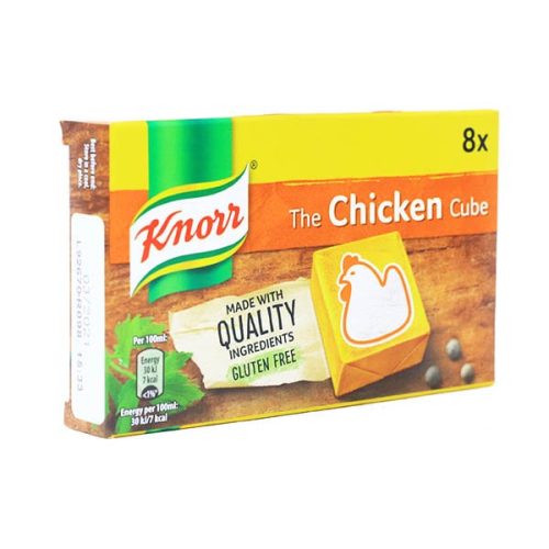 KNORR CHICKEN CUBES 8'S 80G