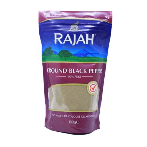 RAJAH GROUND BLACK PEPPER 100G