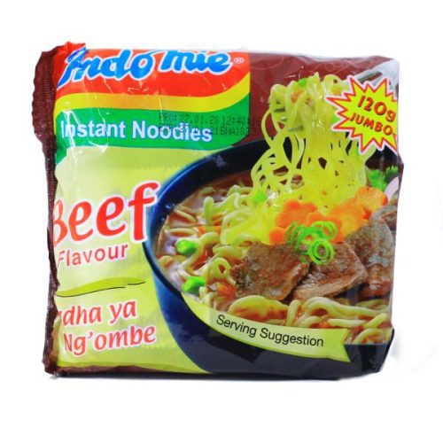 INDOMIE INSTANT NOODLES BEEF FLAVOUR 120G