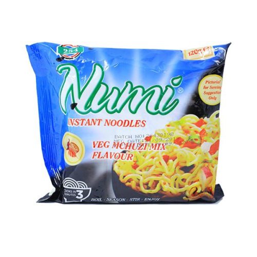 NUMI INSTANT NOODLES VEG MCHUZI MIX 120G