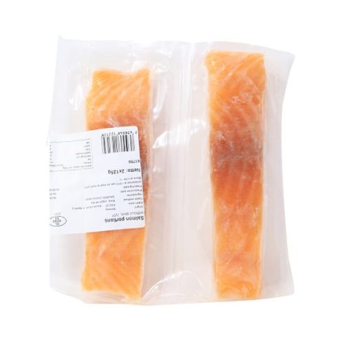 SALMON FILLET PORTIONS 125X2[250G]