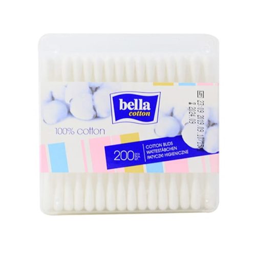BELLA COTTON EARBUDS RECTANGULAR 200PCS