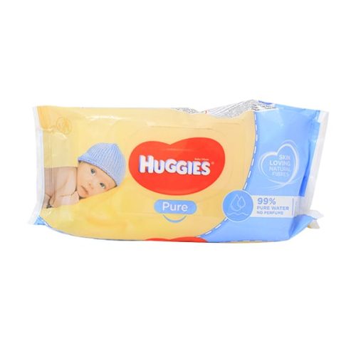 HUGGIES BABY WIPES PURE [ UK ] 56'S