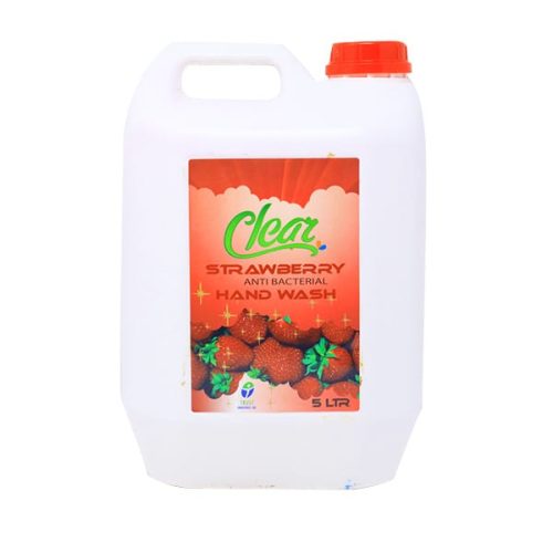 CLEAR HAND WASH STRAWBERRY 5L