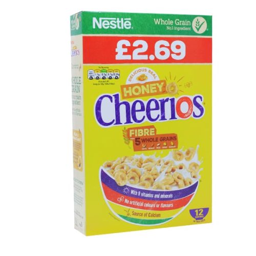 NESTLE HONEY CHEERIOS 375G
