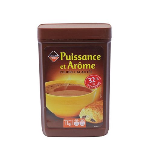 LP PUISSANCE & AROME POUDRE CACAOTEE 1KG