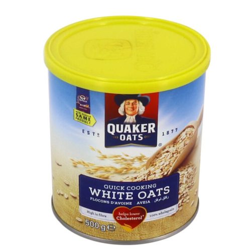 QUAKER QUICK COOCKING WHITE OATS 500G
