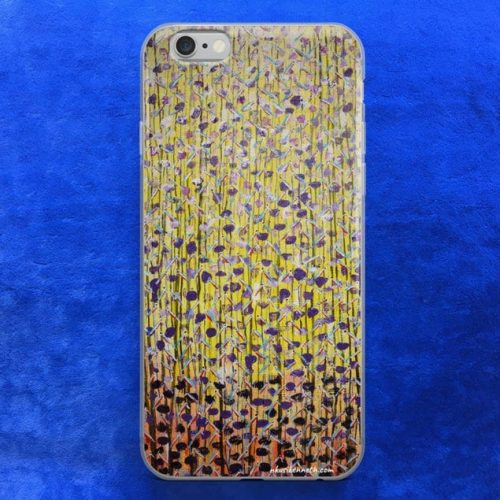 iPhone Case - Gratitude - African art - Original painting by Kenneth Nkusi (acrylics on canvas) - 7/7+/8/8+/X