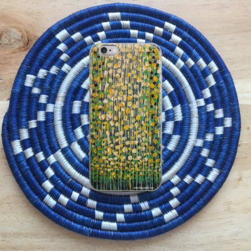 iPhone Case - Jovial - African art - Original painting by Kenneth Nkusi (acrylics on canvas) - 7/7+/8/8+/X