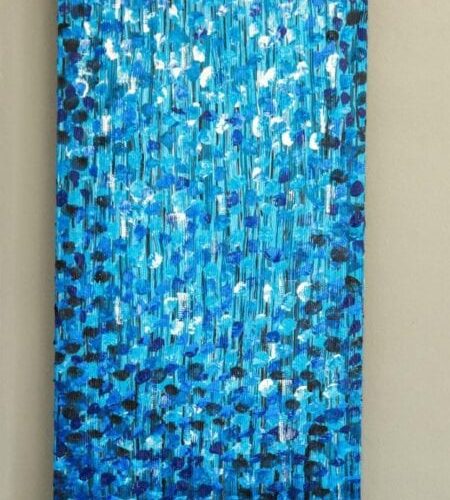 Solace II - Original painting bt Nkusi Kenneth - African art - Acrylics on canvas -