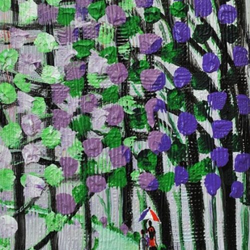 Romance Series III - Original painting by Nkusi Kenneth - Acrylics on canvas