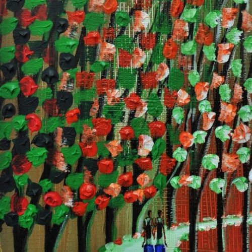 Responsible Series IV - Original painting by Nkusi Kenneth - Acrylics on canvas