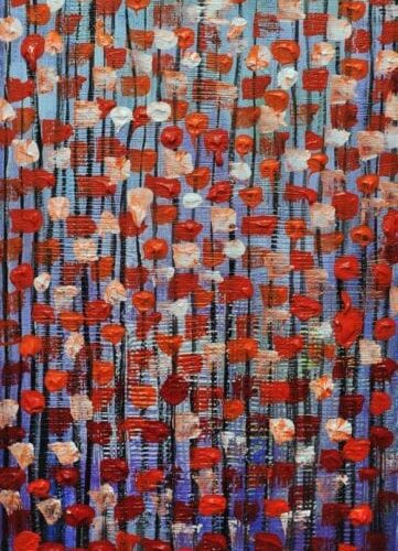 Solitude Series IV - Original painting by Nkusi Kenneth - Acrylics on canvas