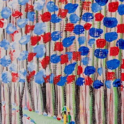 Unforgettable Series I - Original painting by Kenneth Nkusi - Acrylics on canvas - African art