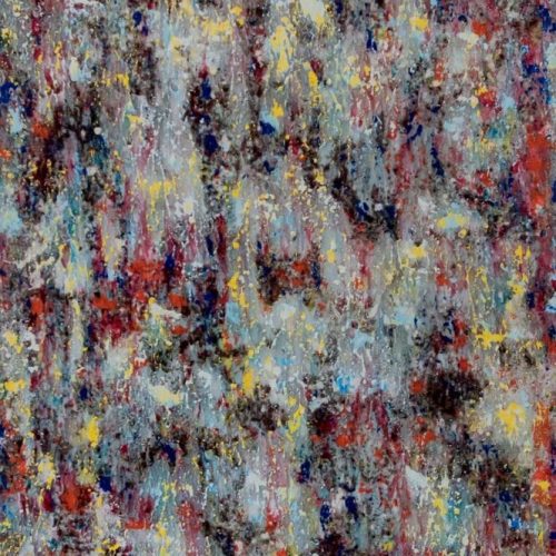 Regeneration Series IV - Original coffee painting by Kenneth Nkusi - Coffee and acrylics on canvas - African art - Coffee Art