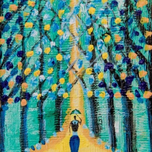 Responsible Series V - Original painting by Kenneth Nkusi - Acrylics on canvas - African art