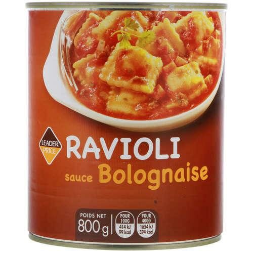 LP RAVIOLI SAUCE BOLOGNAISE 800G