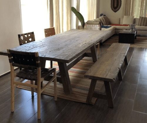Custom-made Wood Table