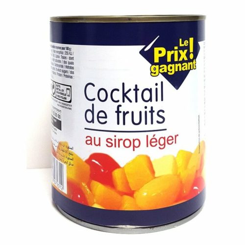 LPG COCKTAIL DE FRUITS AU SIROP LEGER 820G