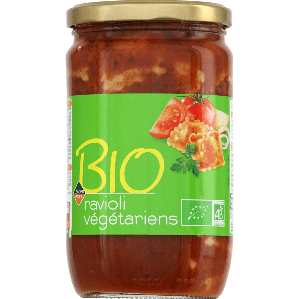 LP BIO RAVIOLI VEGETARIENS 650G