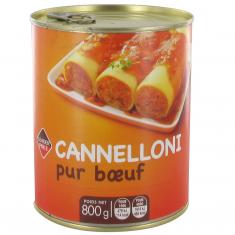 LP CANNELLONI PUR BOEUF 800G