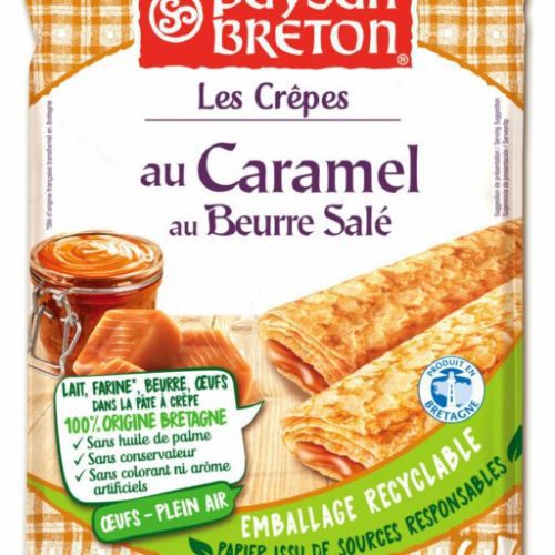 PAYSAN BRETON LES CREPES AU CARAMEL BEURRE SALE 180G
