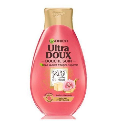 GARNIER ULTRA DOUX DOUCHE HUILE DE ROSE 250ML