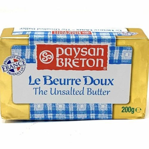 PAYSAN BRETON UNSALTED BUTTER 82PERC 200G