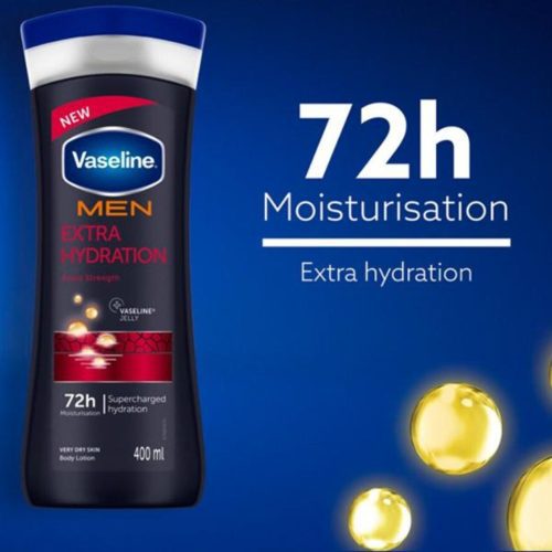 VASELINE BODY LOTION MEN EXTRA HYDRATION 400ML