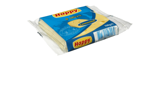 HAPPY 8 SLICES EMMENTAL 150G