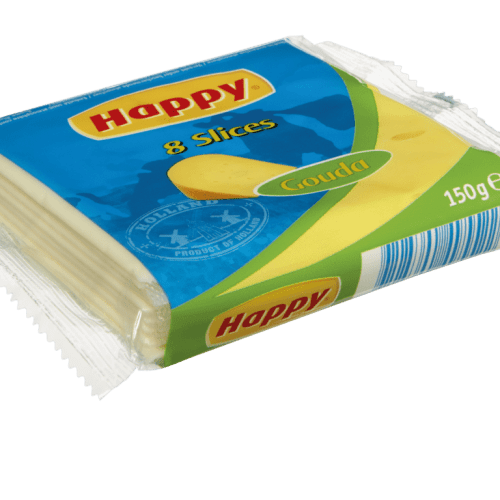 HAPPY 8 SLICES GOUDA 150G