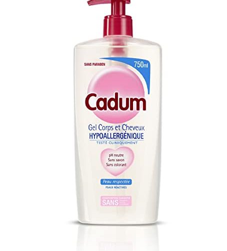 CADUM GEL CORPS N CHEVEUX HYPOALLERGENIQUE 750ML