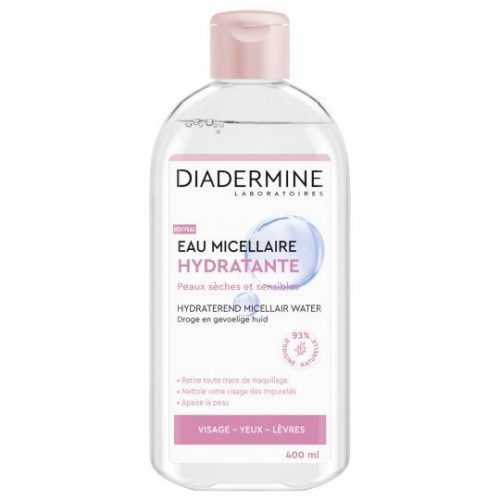 DIADERMINE EAU MICELLAIRE HYDRATANTE 400ML