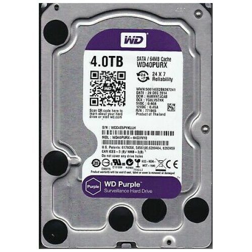 WD40PURX,4T INTELLIPOWER HARD DISK