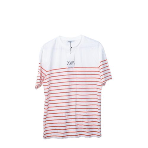 Zara Color-block striped Men T-shirt