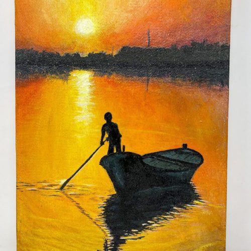 Duty - Original painting by arsene