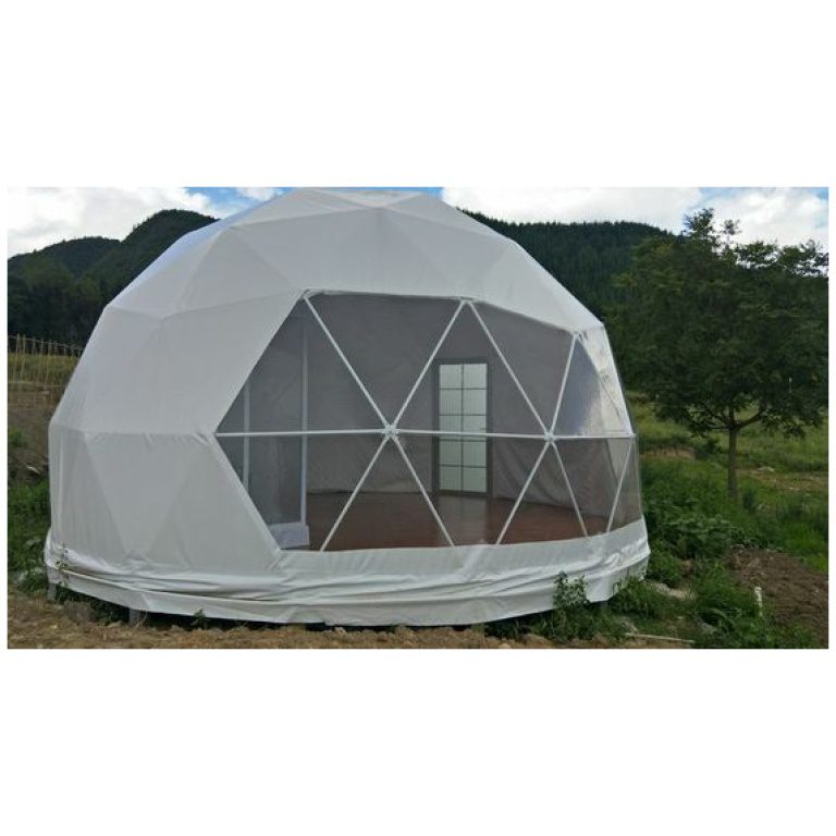 Geodesic dome tent of 5.20m of diameter