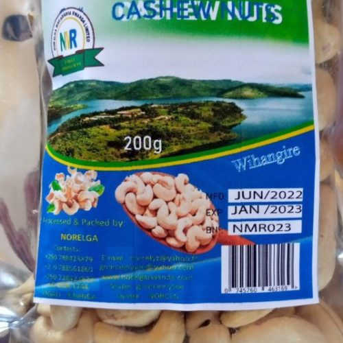 Utamu Cashew Nuts 200g by Norelga Macadamia Rwanda Ltd