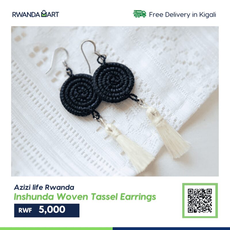 Inshunda Woven Tassel Earrings