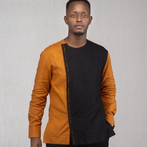 F and Y Made in Rwanda Multicolor Men Longsleeve shirt