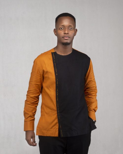 F and Y Made in Rwanda Multicolor Men Longsleeve shirt