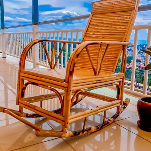 Locking Bamboo chair