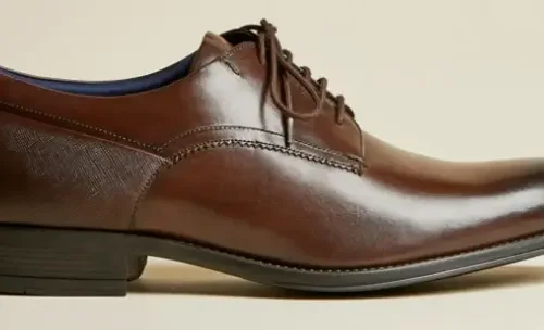 Leather shoes