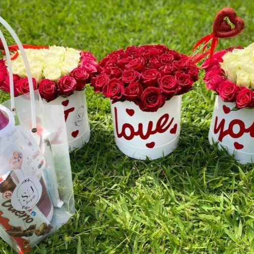 Champagne with Flowers (and Chocolate)